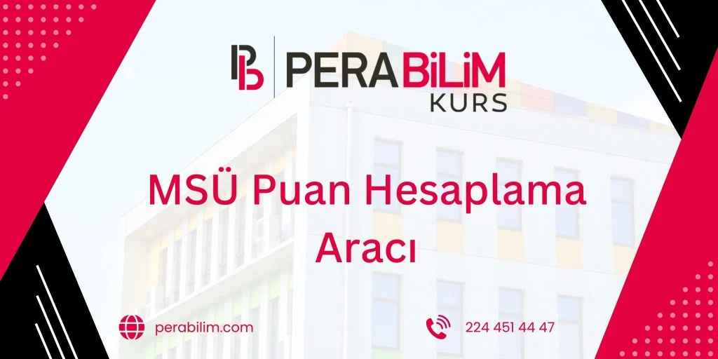 MSÜ Puan Hesaplama Aracı